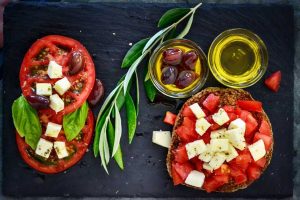 Dakos met feta