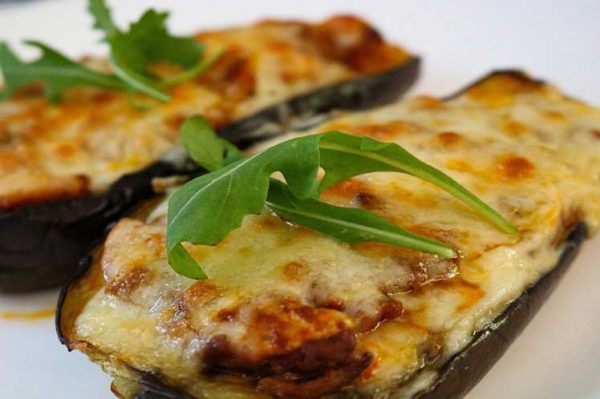Gevulde aubergine Gevulde aubergine