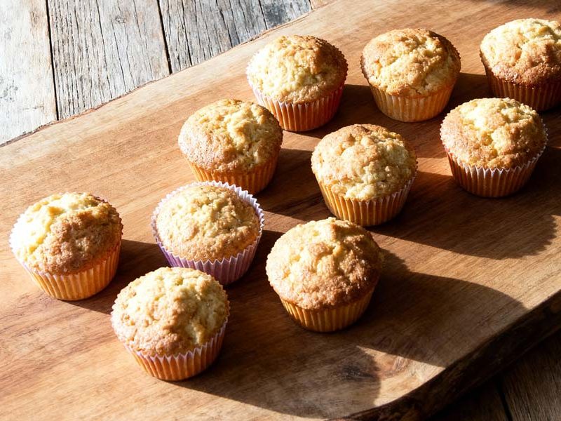 Appel-citroen cupcakes