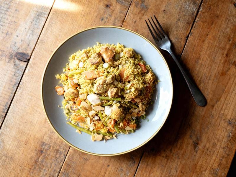 Couscous met kip