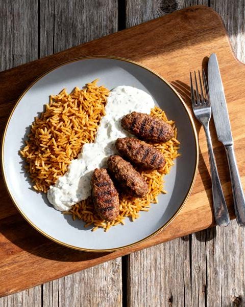Köfte met Yoghurtsaus