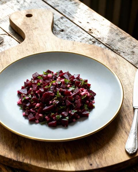 Marokkaanse bietensalade