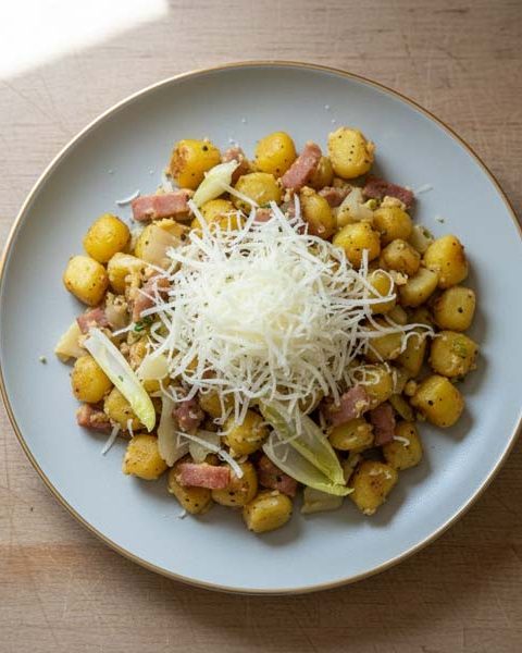 Krieltjes carbonara