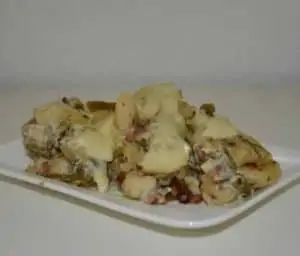 Gnocchi carbonara met bonen