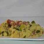 Peperkoekhuis van biscuit