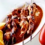 Provençaalse Spiesen met gepofte aardappel