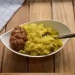 Wraps met gehakt uit de oven