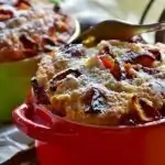 Farfalle met gehakt en tomaten-mascarponesaus