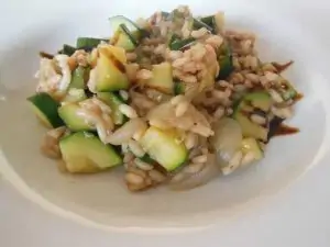 Risotto met courgette