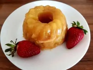 Appel-vanille taartje