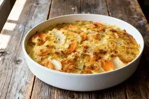 Wortel Koolrabi ovenschotel