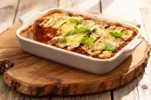 Courgette lasagne