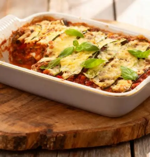 Courgette lasagne