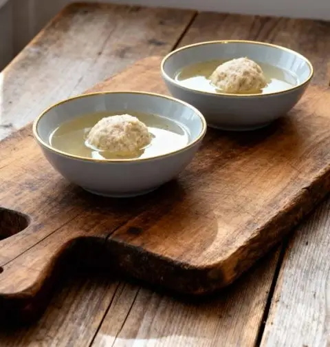 Tiroler speck knödelsoep