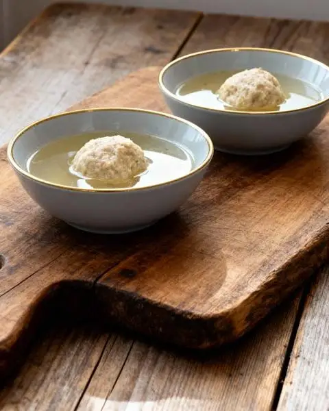 Tiroler speck knödelsoep