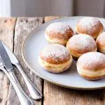 Appel spek salade met ravioli