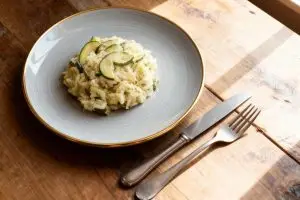 Risotto met courgette