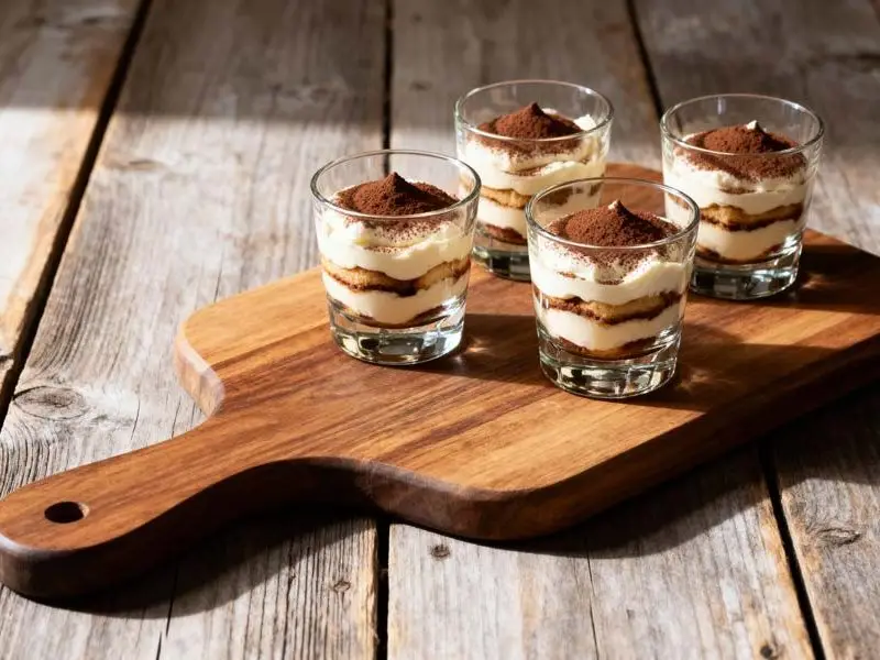 Tiramisu zonder alcohol