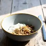 Appel spek salade met ravioli