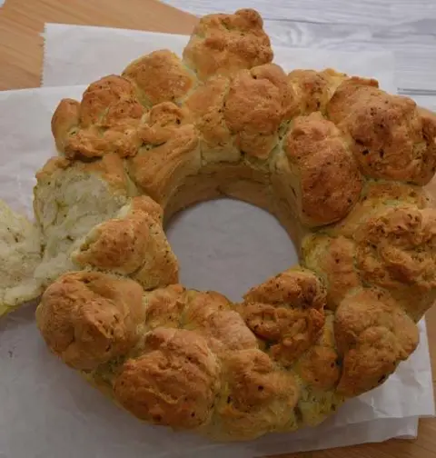 Italiaans plukbrood met pesto