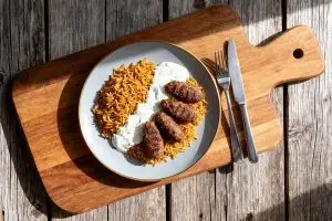 Köfte met Yoghurtsaus