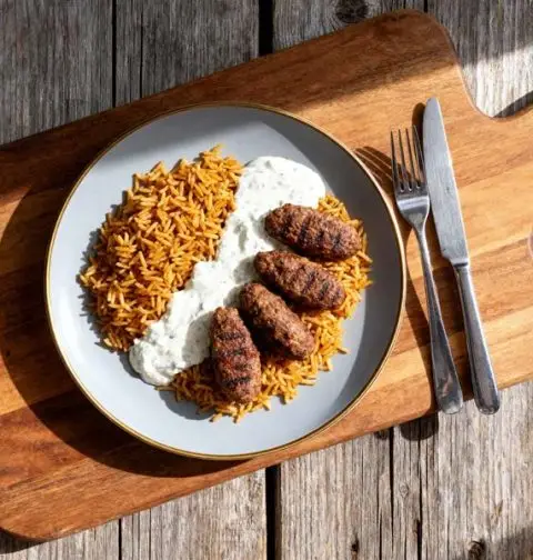 Köfte met Yoghurtsaus