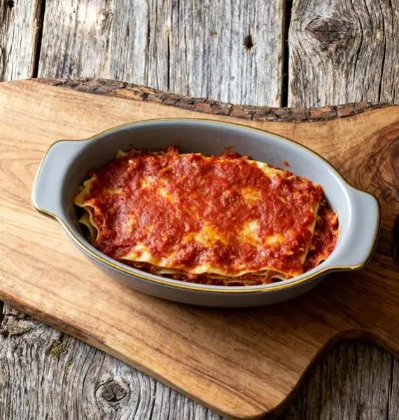 Lasagne met tomatensaus