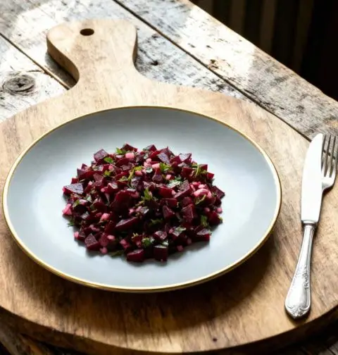 Marokkaanse bietensalade