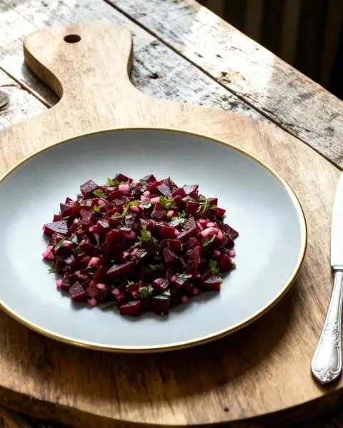 Marokkaanse bietensalade