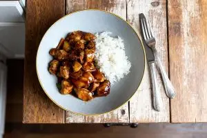 Snelle kip teriyaki