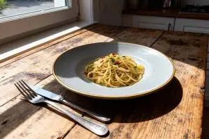 Spaghetti aglio e olio