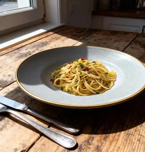 Spaghetti aglio e olio