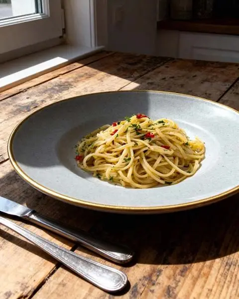 Spaghetti aglio e olio