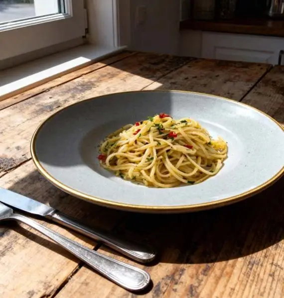 Spaghetti aglio e olio