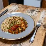 Gevuld kipfilet met spinazie en mozzarella