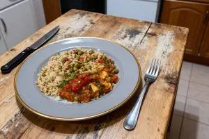 Turkse Pilav met groenten