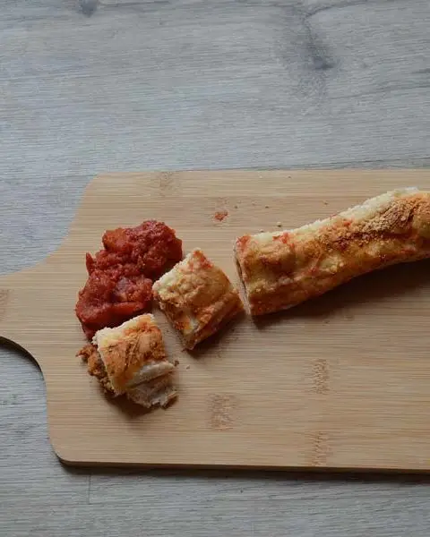 Wraps met gehakt uit de oven