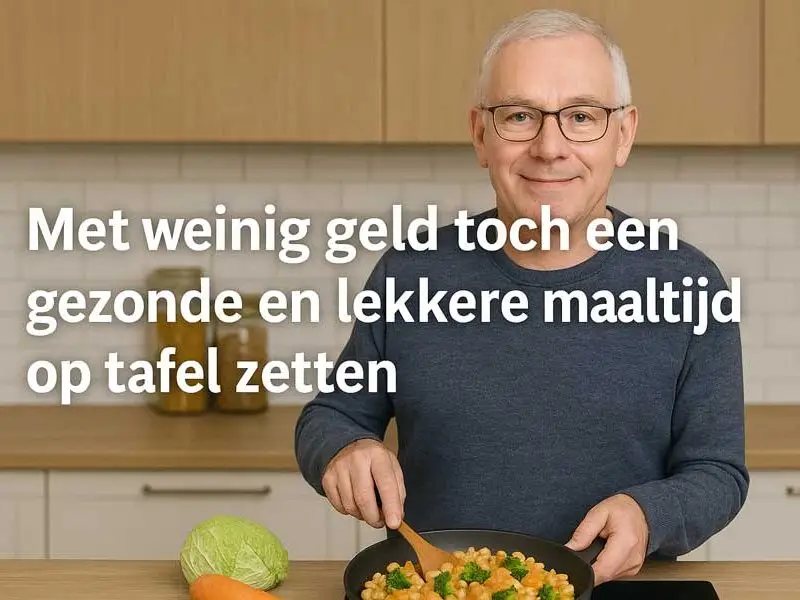 Met weinig geld toch een gezonde en lekkere maaltijd op tafel zetten