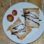 Hele bloemkool met pesto in Bladerdeeg