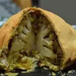 Bananenflaps met chocoladepasta en aardbei