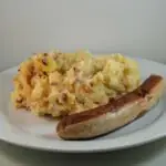 Gnocchi carbonara met bonen