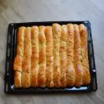 Pommes duchesse met linzensalade en witvis